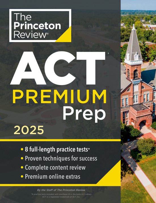 College Test Preparation- Princeton Review ACT Premium Prep, ... - cover