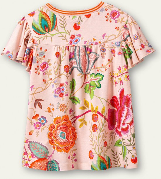 Oilily Tjerry - T-Shirt - Meisjes - Roze - 128