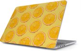 Burga Hardshell Cover Geschikt voor de MacBook Air 13 inch (2022) / Air 13 inch (2024) M3 chip - A2681 / A3113 - Bitter