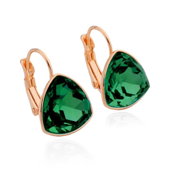 rosegouden oorbellen