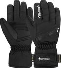 Zwarte ski handschoenen met Reusch logo en Gore-Tex label.