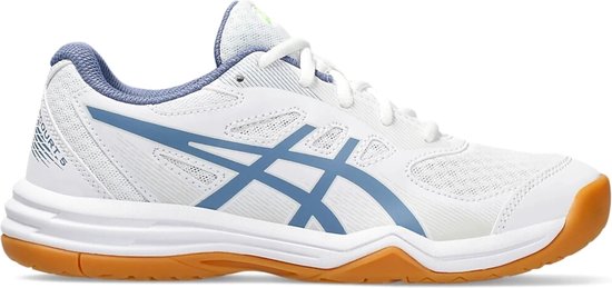 Asics Upcourt 5 Kinder Indoorschoenen 1074a039-105 - Kleur Wit - Maat 38