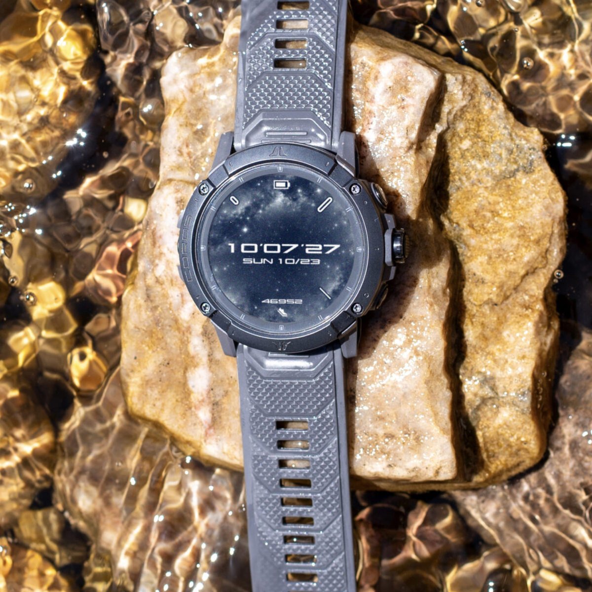 Afbeelding 3 van Coros Vertix 2S GPS Sporthorloge Zwart Titanium 1.4