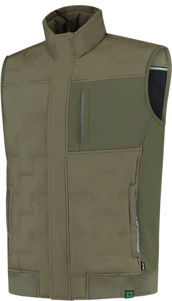 Tricorp Puffer Bodywarmer Rewear 402710 - Legergroen - S