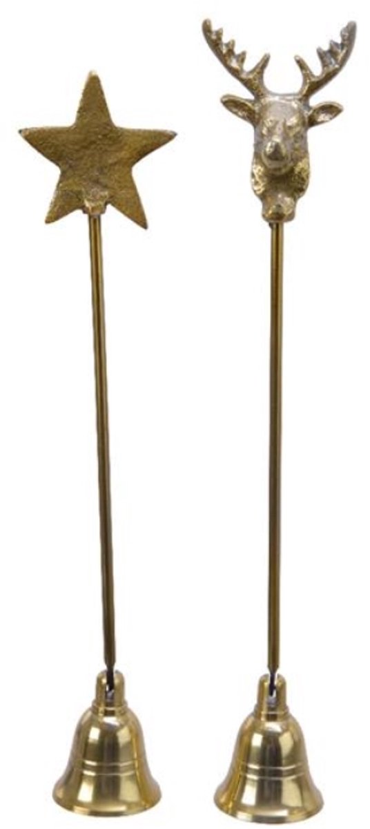 Kaarsendover aluminium goud