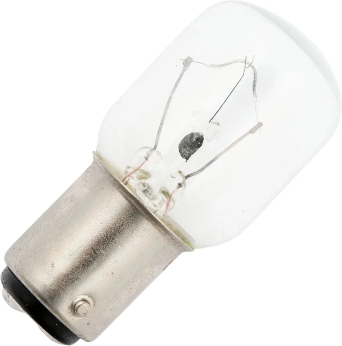 Schiefer BA15d Buis Gloeilamp | 25W 2700K 200lm 12V | Dimbaar