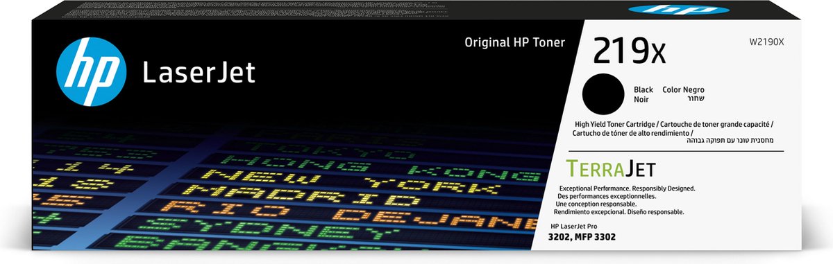 HP 219X Toner Zwart (Hoge Capaciteit)