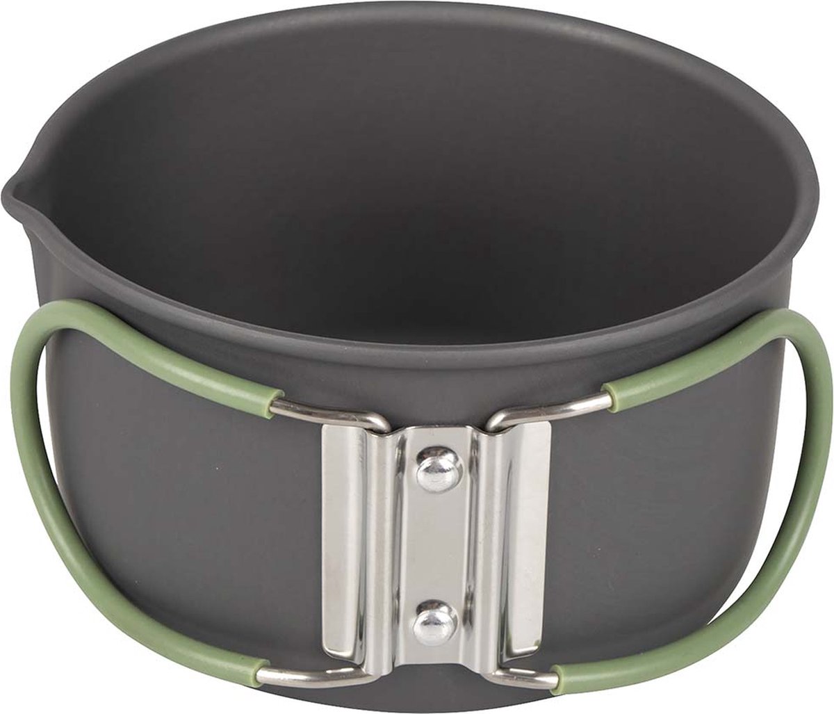 Bo-Camp Pannenset - Explorer - 4-Delig - Hard anodized - Aluminium