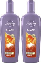 Andrelon Shampooing Gloss 300ML x 2 - pack économique