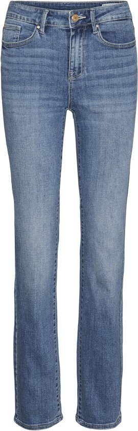 Vero Moda Vmflash Mr Jeans droit LI347 Med. Blue L32 BLEU M