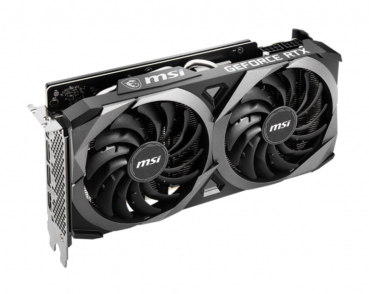 Grafische Kaart - Msi - Rtx 3070 Ventus 2X 8G Oc - 8 Gb - Gddr6 - Pcie 4.0 - 1 videokaart - afbeelding 2