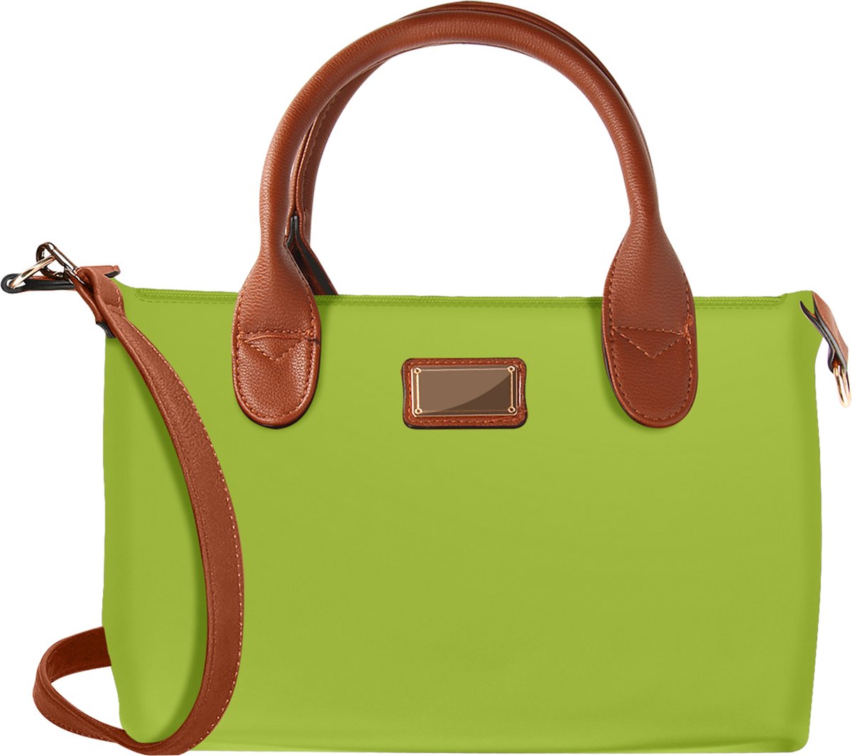 Alta Moda, Handtas La Balade Maat S, Citroengroen