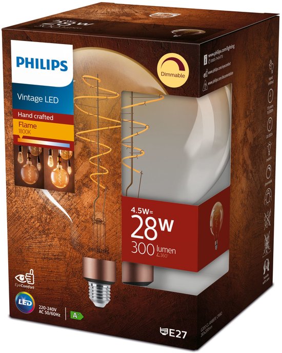 Philips 8719514269637 ampoule LED 4,5 W E27 A+