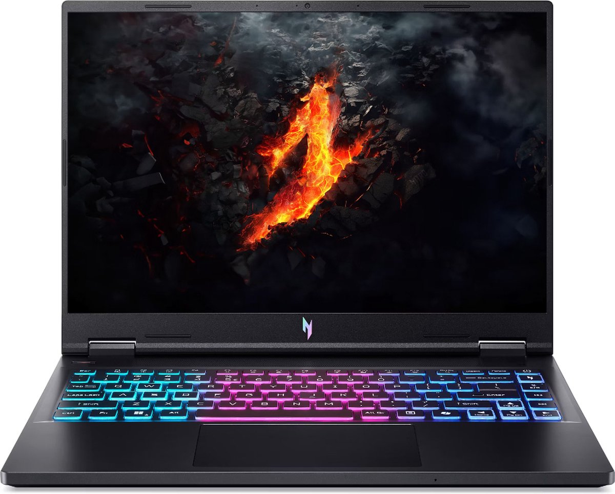 Acer Nitro 14 AN14-41-R54G - Laptop 14.5" WUXGA - AMD Ryzen 5 8645HS - NVIDIA GeForce RTX 4060 - 16 GB DDR5 - 512 GB SSD - Windows 11 Home - QWERTY - zwart