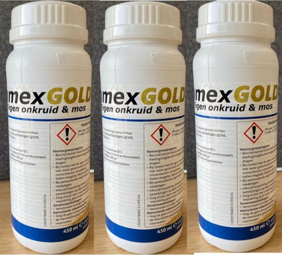 Imex Gold Onkruidbestrijder & Mosbestrijder 450 ml: Toelatingsnummer: 16498N van Merkloos	 — afbeelding 4
