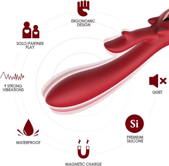 ARMONY - ELK VIBRATOR KONIJN ROOD GEBOGEN | VIBRATOR | VIBRATOR VOOR VROUW | SEX TOYS... | bol ARMONY - ELK VIBRATOR KONIJN ROOD GEBOGEN | VIBRATOR | VIBRATOR VOOR VROUW | SEX TOYS... | bol