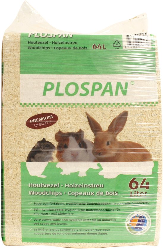 Plospan bodembedekker houtvezel – 64 liter