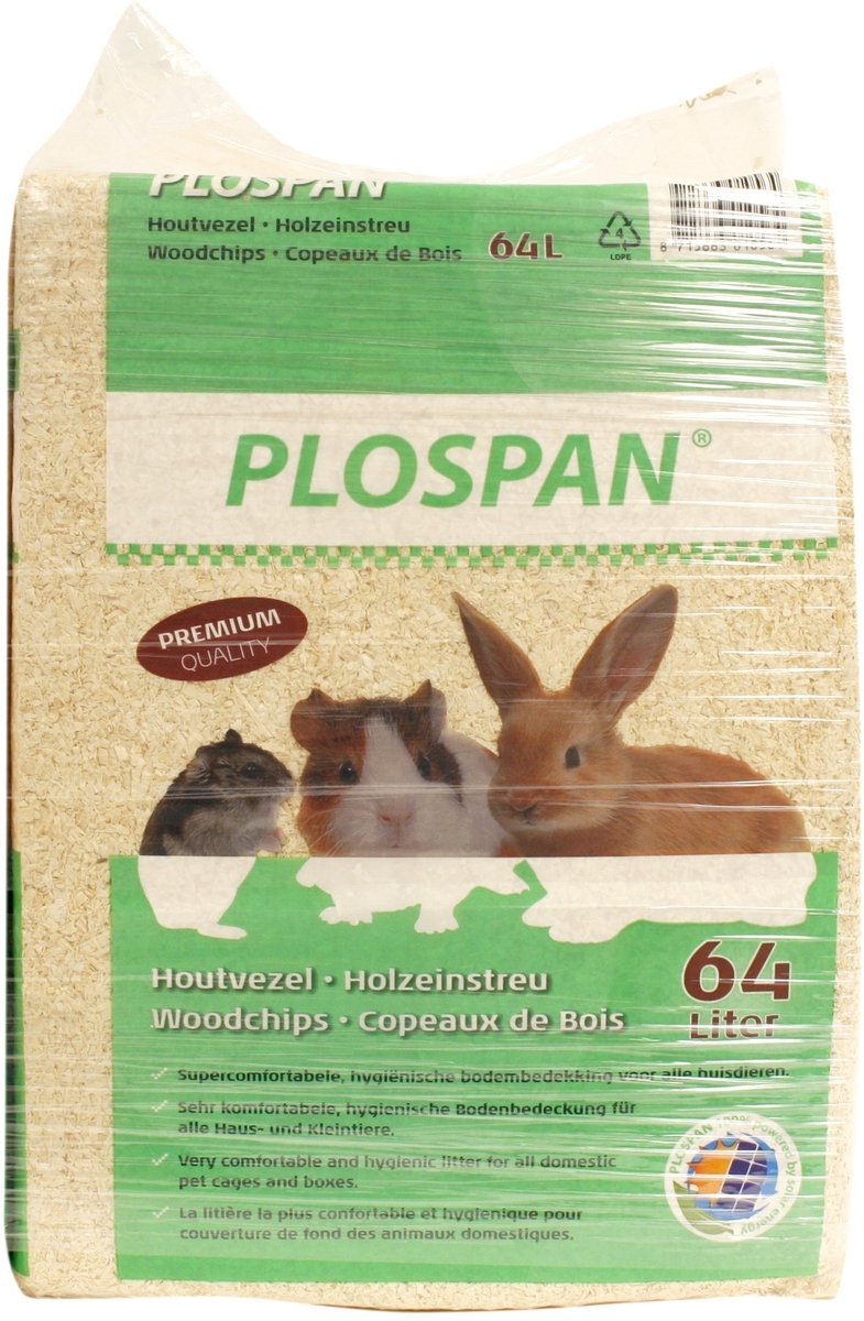 Plospan bodembedekker houtvezel 64 liter krijgen