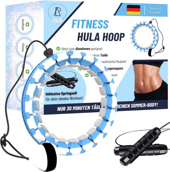 Fitness Hoelahoep met Gewicht - Voor volwassenen - Valt niet - 1,7 kg