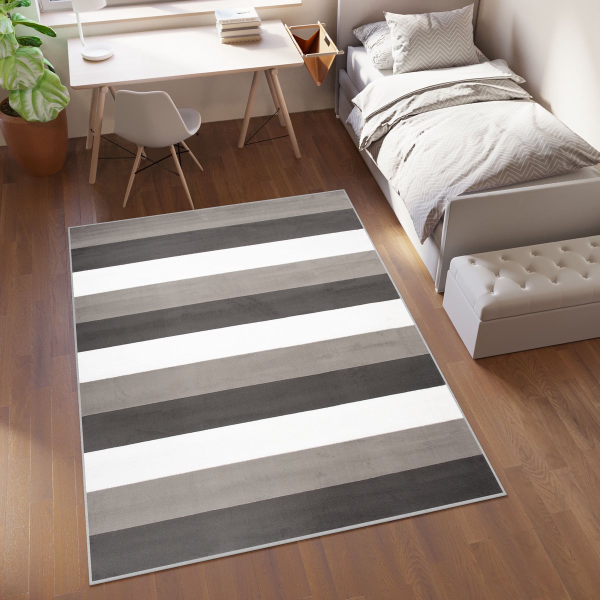 Tapiso Pinky Vloerkleed Woonkamer Kinderkamer Speeltapijt Tapijt, foto 2