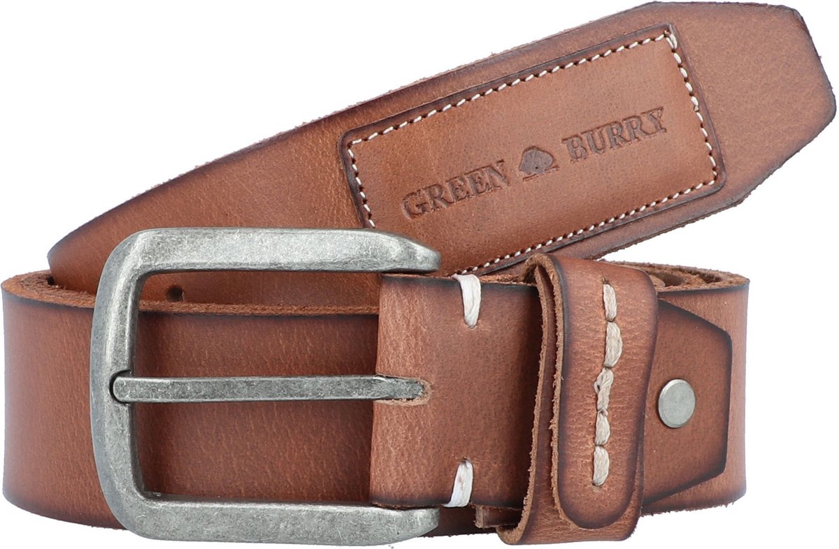Greenburry Riem Leer - Jongens - 95 cm - cognac