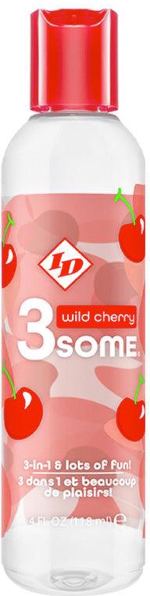 Goedkoopste ID 3some - Glijmiddel met Smaakje - Wild Cherry - 120 ml