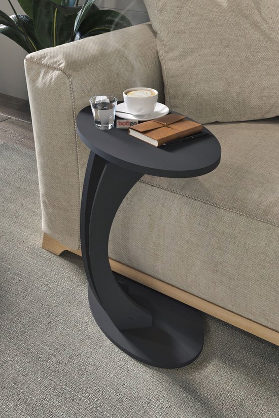 Prolenta Premium - Bijzettafel U-vormig 45x30x61 cm massief acaciahout