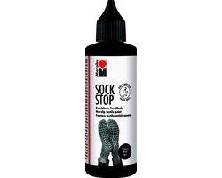 Marabu Sock Stop Antislip Textielverf Zwart 90ml