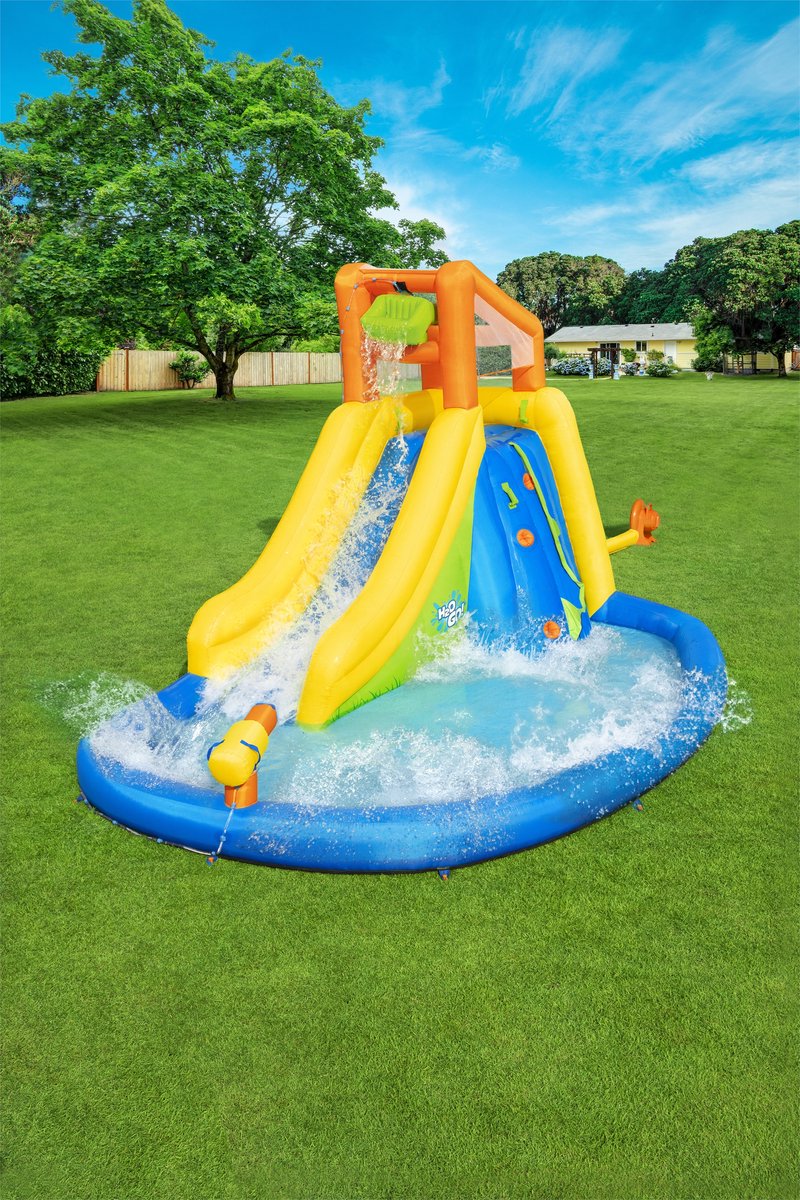 Bestway H2OGO! Waterpark mount splashmore - speelzwembad - klimwand - Glijbaan — afbeelding 7