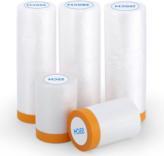 Zelfklevende afdekfolie – 55 cm x 25 meter – Benson