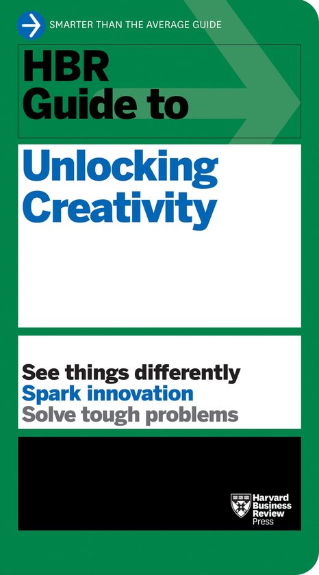HBR Guide - HBR Guide to Unlocking Creativity - cover