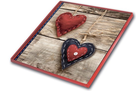 Livre photo/album photo Amour avec 20 pages - 32 x 32 x 2,5 cm