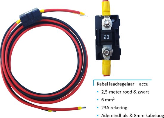 Bluetooth Set Flexibel Zonnepaneel 200Wp Caravan, Camper, Boot, Tent - MPPT Victron Energy laadregelaar 75/15 - Zonnepaneel Compleet Pakket - Kabel met connectoren - Plug-Play set schematische tekening en handleiding-Monokristallijn — afbeelding 5