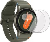 2x Geschikt voor Samsung Galaxy Watch 7 44mm - Screenprotector - Beschermglas Folie