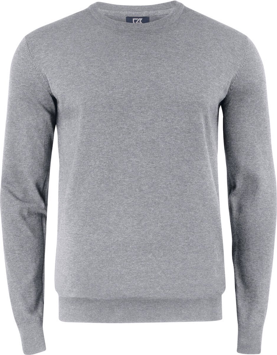 Cutter & Buck Oakville Crewneck Heren 355416 - Grijs Melange - XL