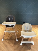 Tissy - Chaise de salle à manger Kinder - Chaise d'évolution - Chaise innovante - Tabouret pour enfants - Chaise de salle à manger - Chaise - Chaise pour enfants Clikk - Chaise pour enfants Design moderne - Couleur beige