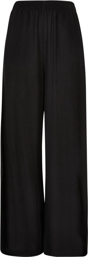 Urban Classics Wide-leg Viscose Trousers Dames Stoffen broek - zwart - M