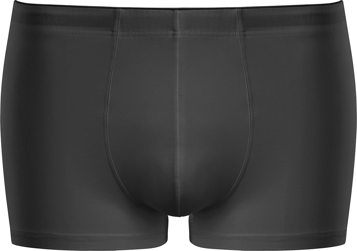 Hanro Cotton Superior Korte short - 0199 Black - maat S (S) - Heren Volwassenen - Katoen/elastaan- 073086-0199-S