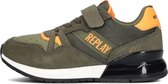 Replay Shoot Jr Lage sneakers - Jongens - Groen - Maat 37