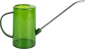 Watering Can for Indoor Plants with Long Spout Small Watering Can for Houseplants Succulents Bonsai Flowers 1 Litre Green