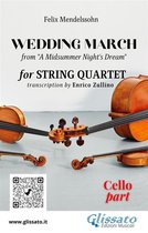 Wedding March by Mendelssohn for String Quartet 4 - Cello part of "Wedding March" by Mendelssohn for String Quartet