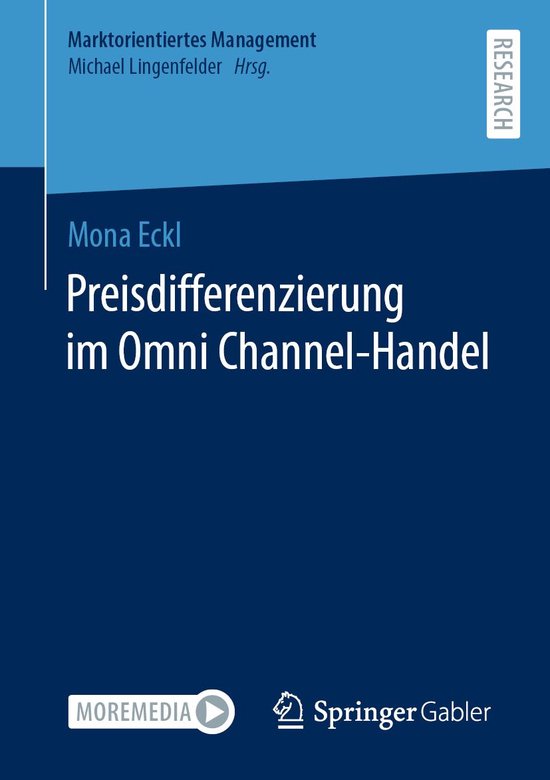 Business and Economics (German Language) - Preisdifferenzier ... - cover