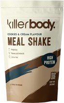 Killerbody Maaltijdshake Probeerverpakking - Cookies and Cream - 500 gr - Draagt bij aan Gewichtsverlies