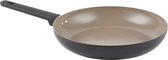 28cm Ceramic Frying Pan - Healthy Non-Stick Coating - Induction Suitable - Egg Omelette Cooking Pan