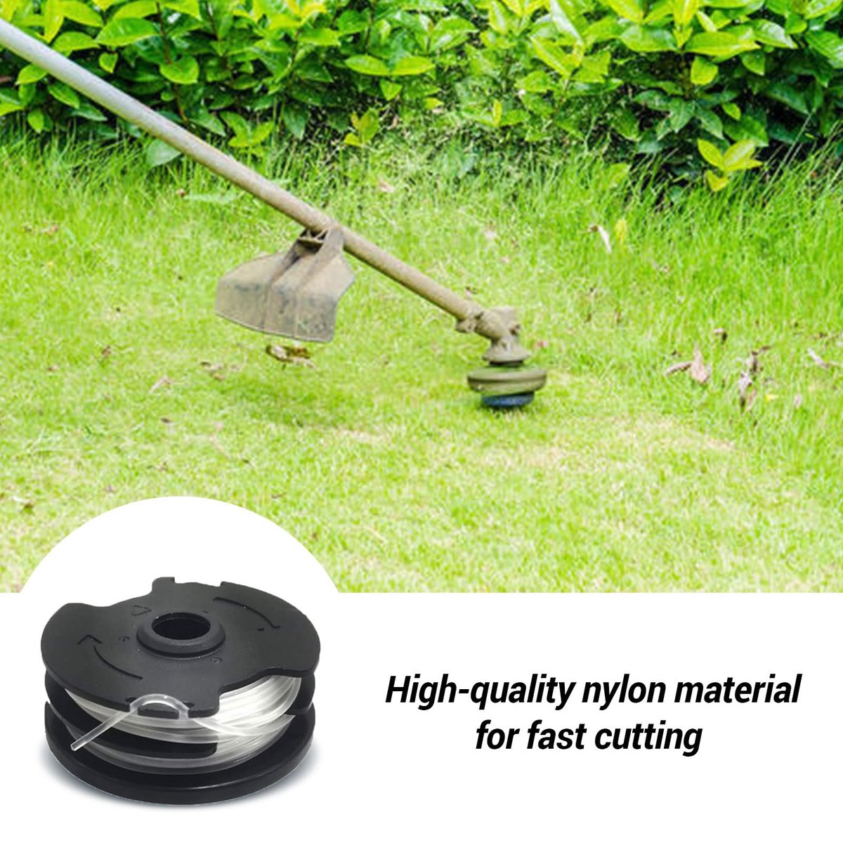 Lijn Spoel voor Parkside PRTA 20-Li A1 / B2 / C3 Strimmer Spool, Draadspoelen Spoelen voor Parkside PRTA 20-Li A1 / B2 / C3, PRT 300 A1, PRT 550 A1 / A3