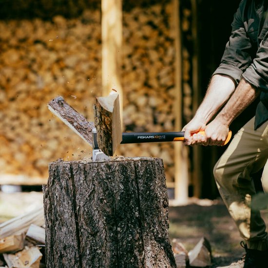 Fiskars X-serie X24 Kloofbijl - Handbijl - Bijl - Hakbijl voor Hout - M van Fiskars — afbeelding 2