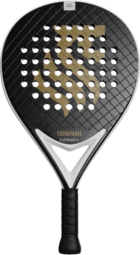 TigrePadel Supreme Pro Padel Racket – Lichtgewicht Carbon – Gratis Padel Grip – Controle & Comfort – Voor Beginners