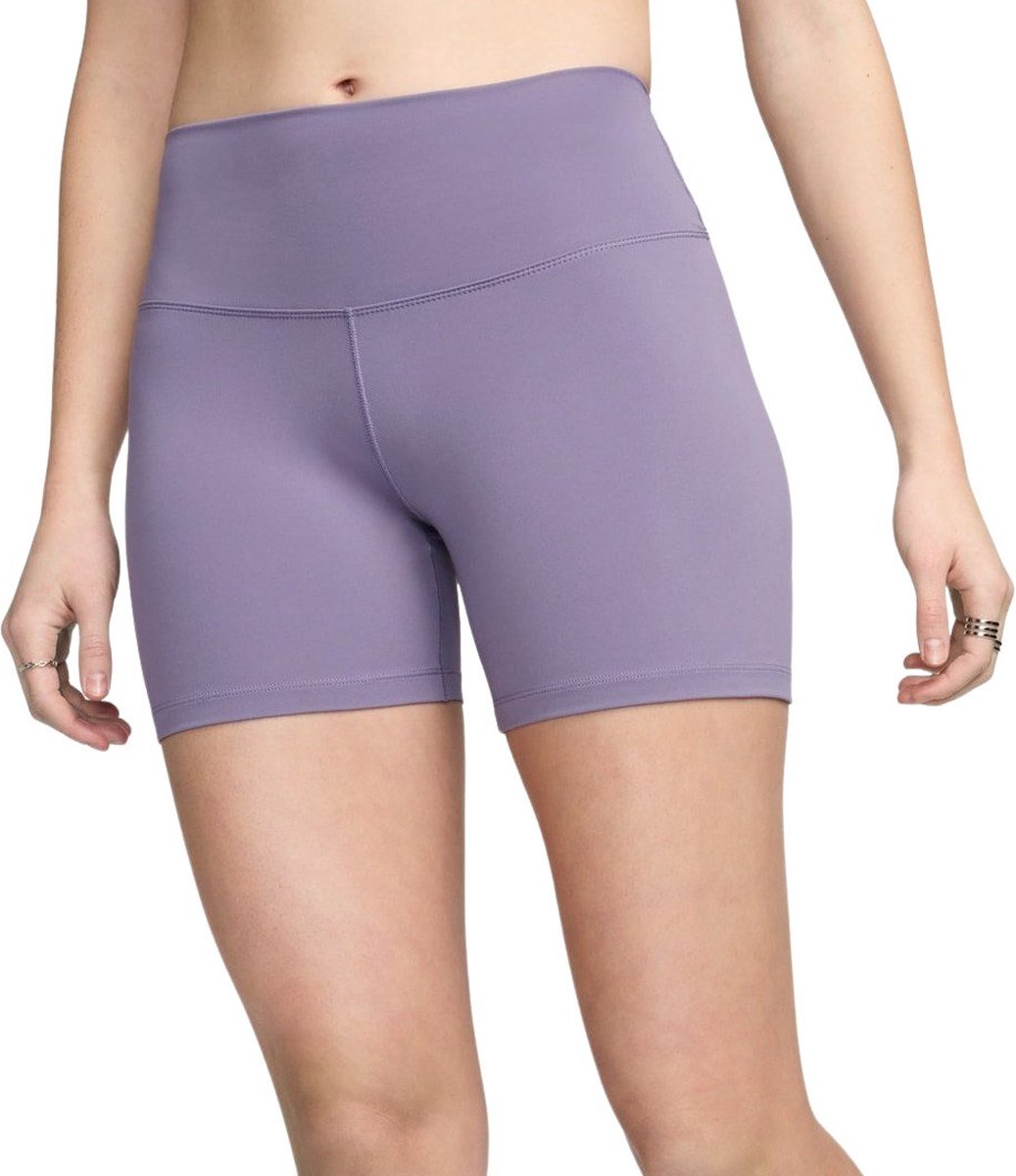 Nike Dri-FIT One Bikeshort Dames Paars
