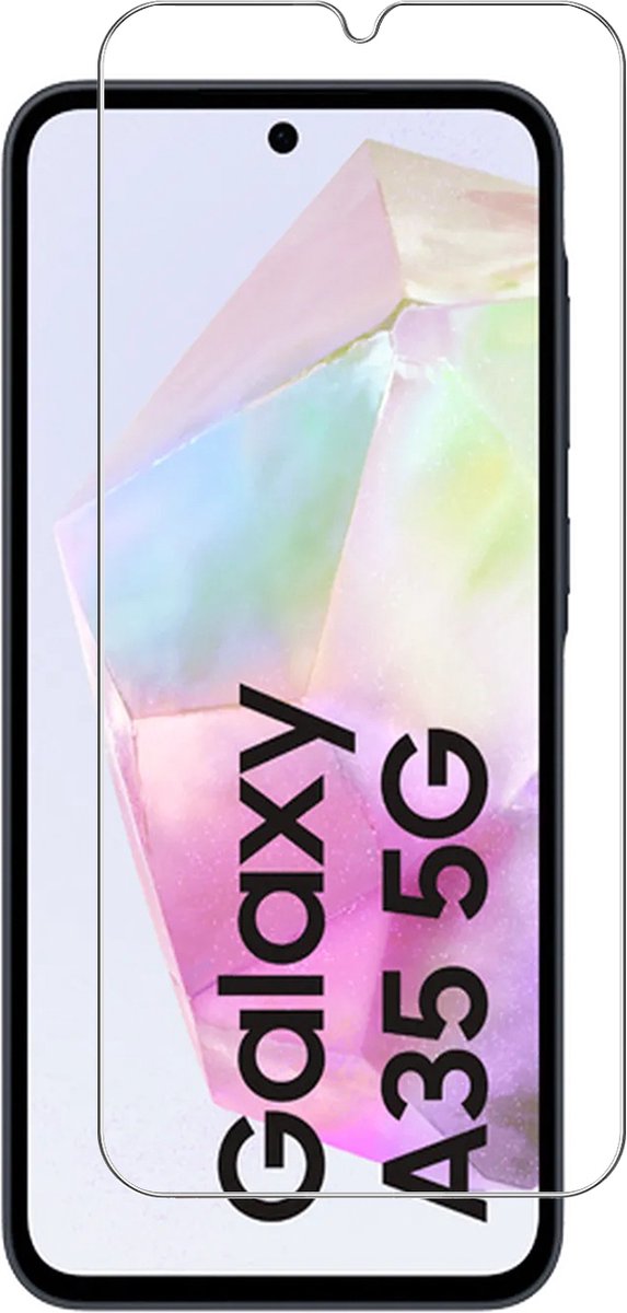 Screenprotector geschikt voor Samsung A35 - Arara gehard glas Tempered Glass