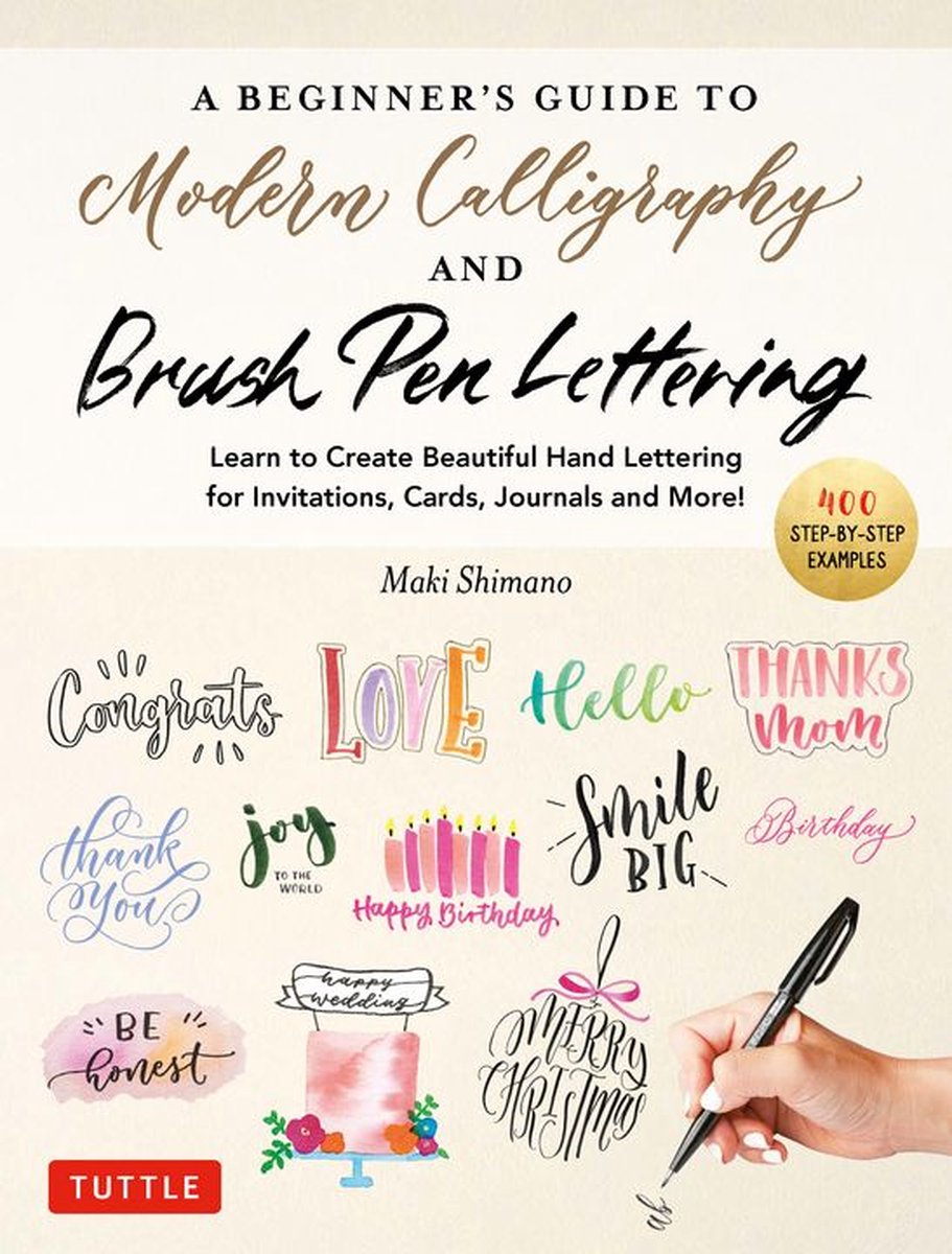 Brush Pen Calligraphy Brush Pen Lettering & Calligraphy [Complete